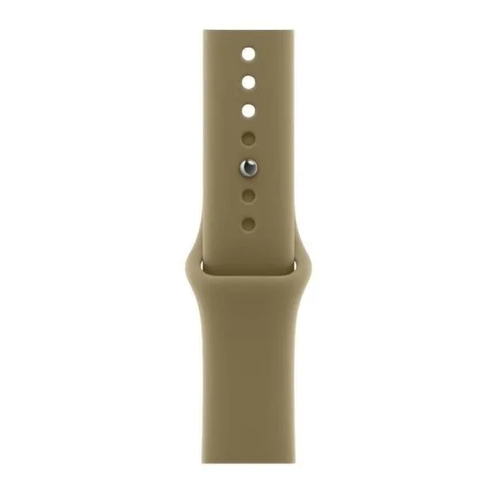 Apple Watch Series 12 GPS 42mm Dark Bronze Aluminium Case with Olive Sport Band - S/M